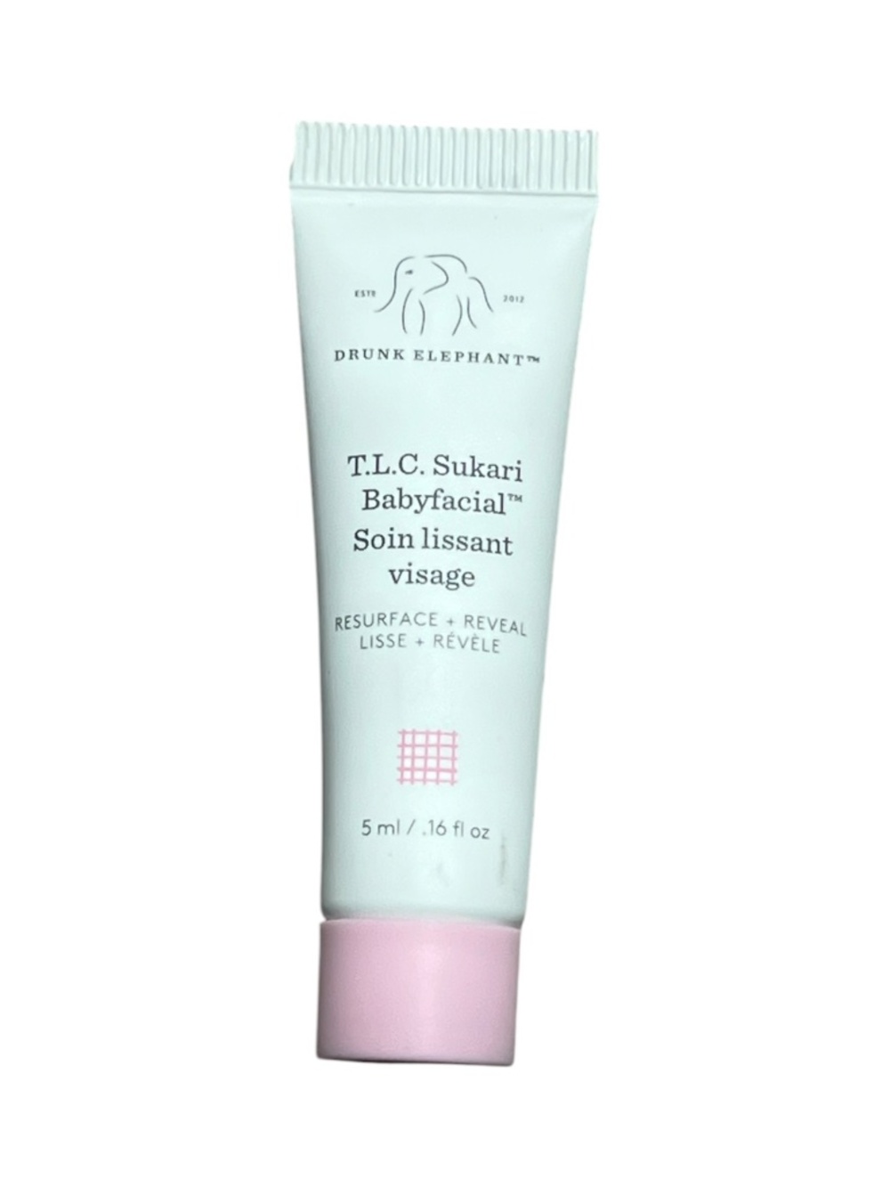 🚨3/$15 Drunk Elephant TLC Sukari Babyfacial Exfoliating Mask, 5 ml/0.16 oz, NEW